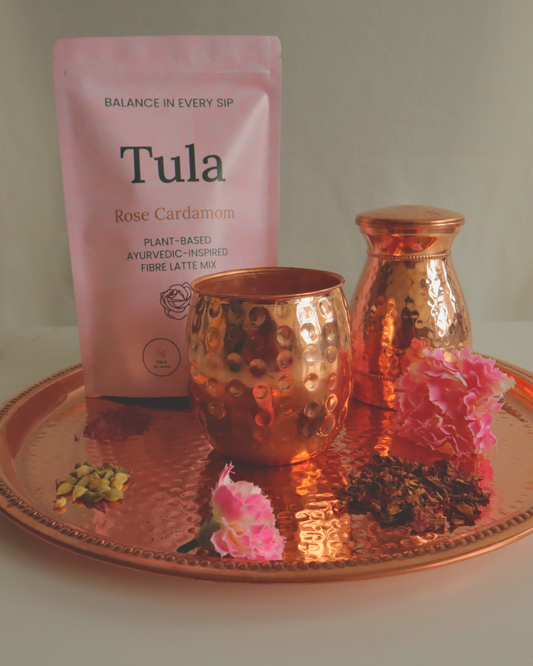 Rose Cardamom Fiber Latte Mix