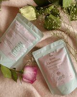 Rose cardamom fiber latte mix by Tula (small packs)